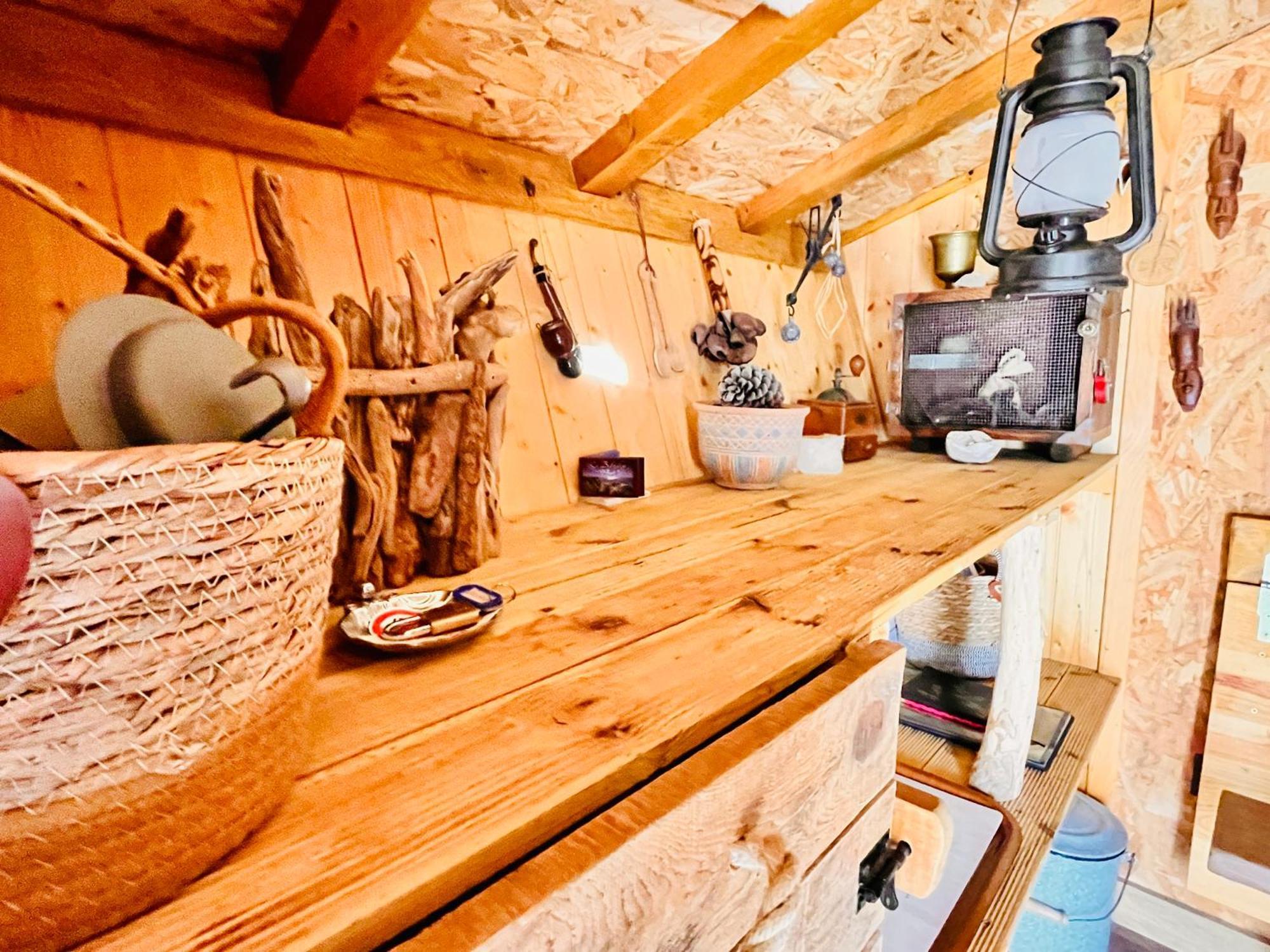 La Cabane Perchee Du Trappeur Écrainville Exteriér fotografie